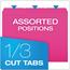 Pendaflex Glow File Folders, 1/3 Cut Top Tab, Letter, Assorted Colors, 24/Box Thumbnail 9