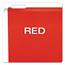 Pendaflex Reinforced Hanging Folders, 1/5 Tab, Letter, Red, 25/Box Thumbnail 7