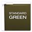 Pendaflex® Reinforced 2" Extra Capacity Hanging Folders, 1/5 Tab, Letter, Green, 25/Box Thumbnail 10