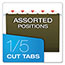 Pendaflex® Reinforced 4" Extra Capacity Hanging Folders, Letter, Standard Green, 25/Box Thumbnail 4