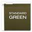 Pendaflex Reinforced Hanging File Folders, 1/5 Tab, Legal, Standard Green, 25/Box Thumbnail 9
