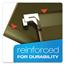 Pendaflex® Reinforced 2" Extra Capacity Hanging Folders, Legal, Standard Green, 25/Box Thumbnail 7