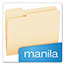 Pendaflex® CutLess File Folders, 1/3 Cut Top Tab, Letter, Manila, 100/Box Thumbnail 4