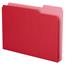 Pendaflex® Double Stuff File Folders, 1/3 Cut, Letter, Red, 50/Pack Thumbnail 1