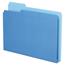 Pendaflex® Double Stuff File Folders, 1/3 Cut, Letter, Blue, 50/Pack Thumbnail 1