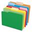 Pendaflex® DoubleStuff File Folders, 1/3 Cut, Letter, Assorted, 50/Pack Thumbnail 1