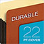 Pendaflex® File Pocket with Tyvek, Straight Cut, 1 Pocket, Legal, Brown, 10/BX Thumbnail 5