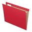 Pendaflex Essentials Colored Hanging Folders, 1/5 Tab, Letter, Red, 25/Box Thumbnail 13