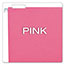 Pendaflex Essentials Colored Hanging Folders, 1/5 Tab, Letter, Pink, 25/Box Thumbnail 6