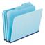 Pendaflex® Pressboard Expanding File Folders, 1/3 Cut Top Tab, Letter, Blue, 25/Box Thumbnail 1