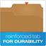 Pendaflex® Kraft Fastener Folders, 2 Fasteners, 1/3 Cut Tabs, Letter, 50/Box Thumbnail 11