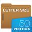 Pendaflex® Kraft Fastener Folders, 2 Fasteners, 1/3 Cut Tabs, Letter, 50/Box Thumbnail 13