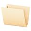 Pendaflex® End Tab Expansion Folders, 2 Fasteners, Straight Cut Tab, Letter, Manila, 50/Box Thumbnail 1