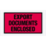 Tape Logic® Export Documents EncloseD Envelopes, 5 1/2" x 10", Red, 1000/CS Thumbnail 1