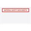 Tape Logic® Material Safety Data SheetS Envelopes, 5 1/2" x 10", Red, 1000/CS Thumbnail 1