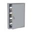 SecurIT Locking Key Cabinet, 100-Key, Steel, Gray, 16 1/2 x 3 x 22 1/2 Thumbnail 5
