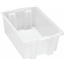 Quantum® Storage Systems Genuine Stack & Nest Totes, 19-1/2" x 13-1/2" x 8", Blue Thumbnail 1