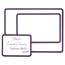 Quartet Contour Dry-Erase Board, Melamine, 36 x 24, White Surface, Black Frame Thumbnail 3