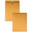Quality Park Clasp Envelope, 12 x 15 1/2, 28lb, Brown Kraft, 100/Box Thumbnail 1