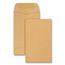Quality Park™ Kraft Coin & Small Parts Envelope, Side Seam, #3, Brown Kraft, 500/Box Thumbnail 1