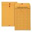 Quality Park Brown Kraft Kraft String & Button Interoffice Envelope, 10 x 15, 100/Carton Thumbnail 1