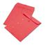 Quality Park™ Colored Paper String & Button Interoffice Envelope, 10 x 13, Red, 100/Box Thumbnail 1
