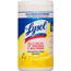 LYSOL® Brand Disinfecting Wipes, Lemon & Lime Blossom Scent, White, 80/Canister, 6 Canisters/CT Thumbnail 1
