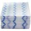 Rubbermaid® Commercial HYGEN™ HYGEN Disposable Microfiber Cleaning Cloths, White/Blue, 12.2 x 14.3, 640/Pack Thumbnail 1