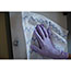 Rubbermaid® Commercial HYGEN™ HYGEN Disposable Microfiber Cleaning Cloths, White/Blue, 12.2 x 14.3, 640/Pack Thumbnail 3