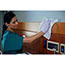 Rubbermaid® Commercial HYGEN™ HYGEN Disposable Microfiber Cleaning Cloths, White/Blue, 12.2 x 14.3, 640/Pack Thumbnail 2