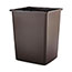 Rubbermaid® Commercial Glutton Trash Can, 56 gal, Brown Thumbnail 3