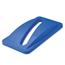 Rubbermaid® Commercial Slim Jim Paper Recycling Top, 20 3/8 x 11 3/8 x 2 3/4, Dark Blue Thumbnail 1