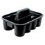 Rubbermaid® Commercial Deluxe Carry Caddy, 8-Comp, 15w x 7 2/5h, Black Thumbnail 1