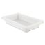 Rubbermaid® Commercial Food/Tote Boxes, 2gal, 18w x 12d x 3 1/2h, White Thumbnail 1