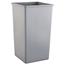 Rubbermaid® Commercial Untouchable Waste Container, Square, Plastic, 50gal, Gray Thumbnail 1
