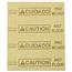 Rubbermaid® Commercial Over-the-Spill Pad, "Caution Wet Floor", Yellow, 16 1/2" x 20", 25 Pads/Pack Thumbnail 1