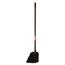 Rubbermaid® Commercial Lobby Pro Broom, Poly Bristles, 35" Metal Handle, Black Thumbnail 5