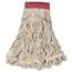 Rubbermaid® Commercial Swinger Loop Wet Mop Head, Large, Cotton/Synthetic, White, 6/Carton Thumbnail 1
