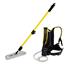 Rubbermaid® Commercial Flow Finishing System, 56" Handle, 18" Mop Head, Yellow Thumbnail 1