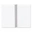National Subject Wirebound Notebook, College Ruled, 6" x 9.5", White Paper, Blue Cover, 80 Sheets Thumbnail 3