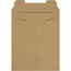 W.B. Mason Co. Stayflats® Tab-Lock Mailers, 11 in x 13-1/2 in, Kraft, 100/Case Thumbnail 1