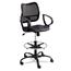 Safco® Vue Series Mesh Extended Height Chair, Vinyl Seat, Black Thumbnail 3