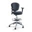 Safco® Metro Collection Extended Height Swivel/Tilt Chair, 22-33" Seat Height, Black Thumbnail 3