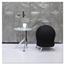 Safco Zenergy Ball Chair, 22 1/2" Diameter x 23" High, Black/Silver Thumbnail 12