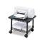 Safco® Underdesk Printer/Fax Stand, One-Shelf, 19w x 16d x 13-1/2h, Black Thumbnail 5