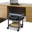 Safco® Underdesk Printer/Fax Stand, One-Shelf, 19w x 16d x 13-1/2h, Black Thumbnail 7