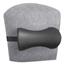 Safco® Lumbar Support Memory Foam Backrest, 14-1/2w x 3-3/4d x 6-3/4h, Black Thumbnail 6