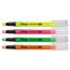 Sharpie Clearview Highlighter, Fine Chisel Tip, Assorted Ink, 4/Pack Thumbnail 2
