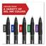Sharpie S-Gel Pen, Bold 1 mm, Blue Ink, Black Barrel, 36/PK Thumbnail 4