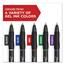 Sharpie S-Gel Pen, Bold 1 mm, Red Ink, Black Barrel, DZ Thumbnail 4